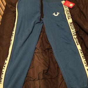 True religion mesh joggers